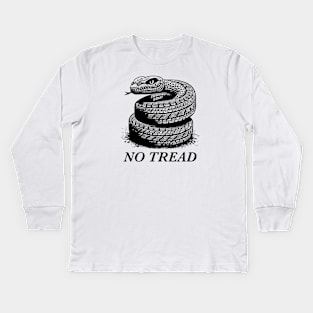 Dont Tread On Me - No Tread Kids Long Sleeve T-Shirt